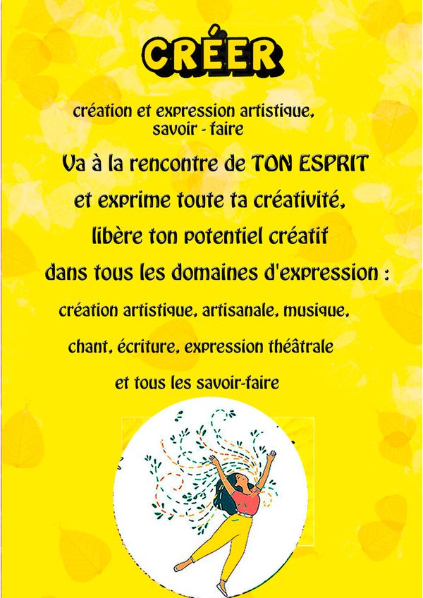 Affiche du pôle Crée