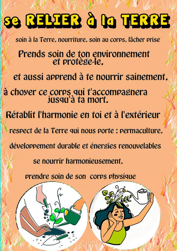 Affiche du pôle Relie-toi